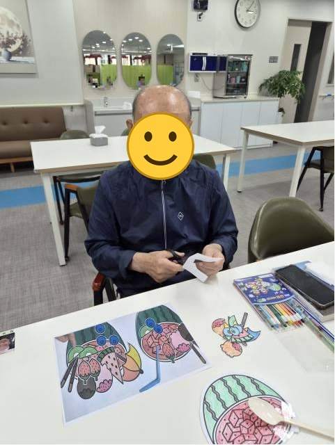 B 어르신 센터 활동 모습